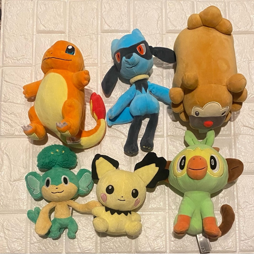 Pokémon Plush Lot of 6